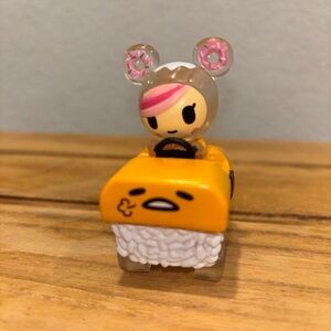 Tokidoki x Gudetama Donutella Sushi Car figure from series 1 Clear Vinyl Figure